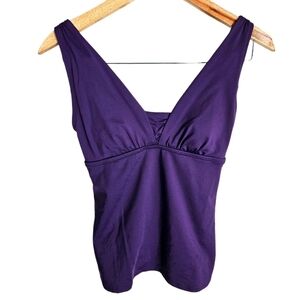 Lands' End Tankini Swim Top, size 2